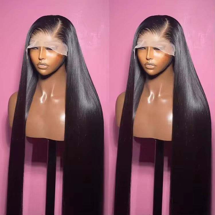 Raw Vietnamese Hair, pre plucked 100% donor hair bone Straight, Natural colour Wig