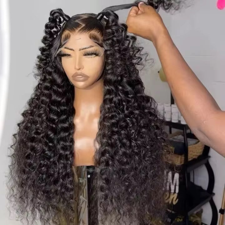HD Lace Luxury virgin hair, Loose Wave Wig
