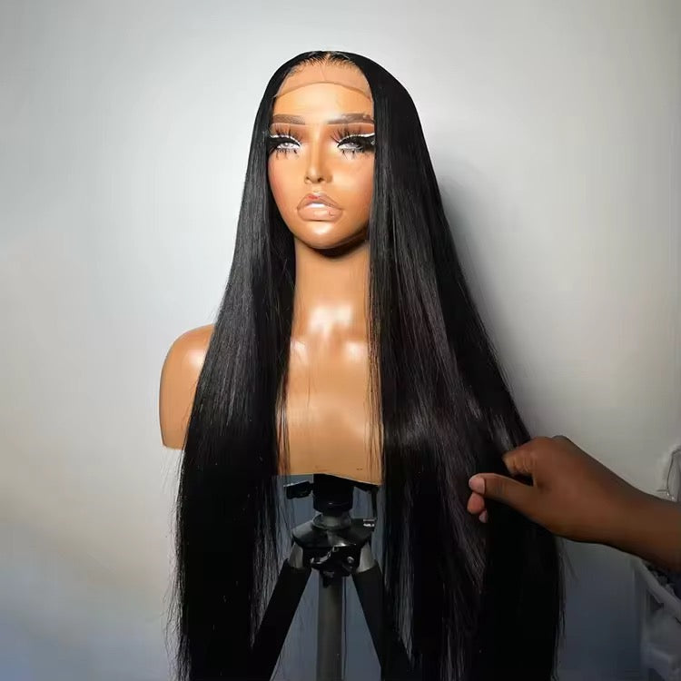 Raw Vietnamese Hair, pre plucked 100% donor hair bone Straight, Natural colour Wig