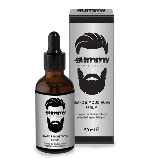 Gummy Professional Beard and Moustache Serum,Daily Beard and Moustache Care