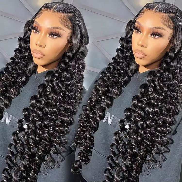 HD Lace Luxury virgin hair, Loose Wave Wig