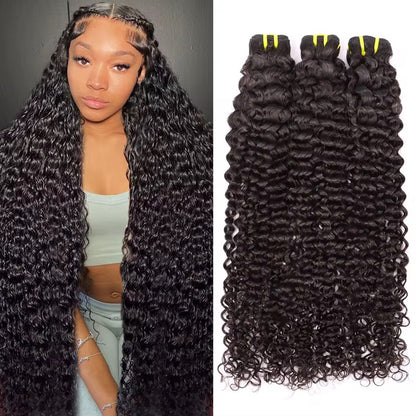 Raw Burmese curly bundles SDD- Natural colour