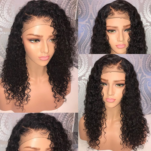 Human Hair 13x4 Lace Front Deep Curly Wig