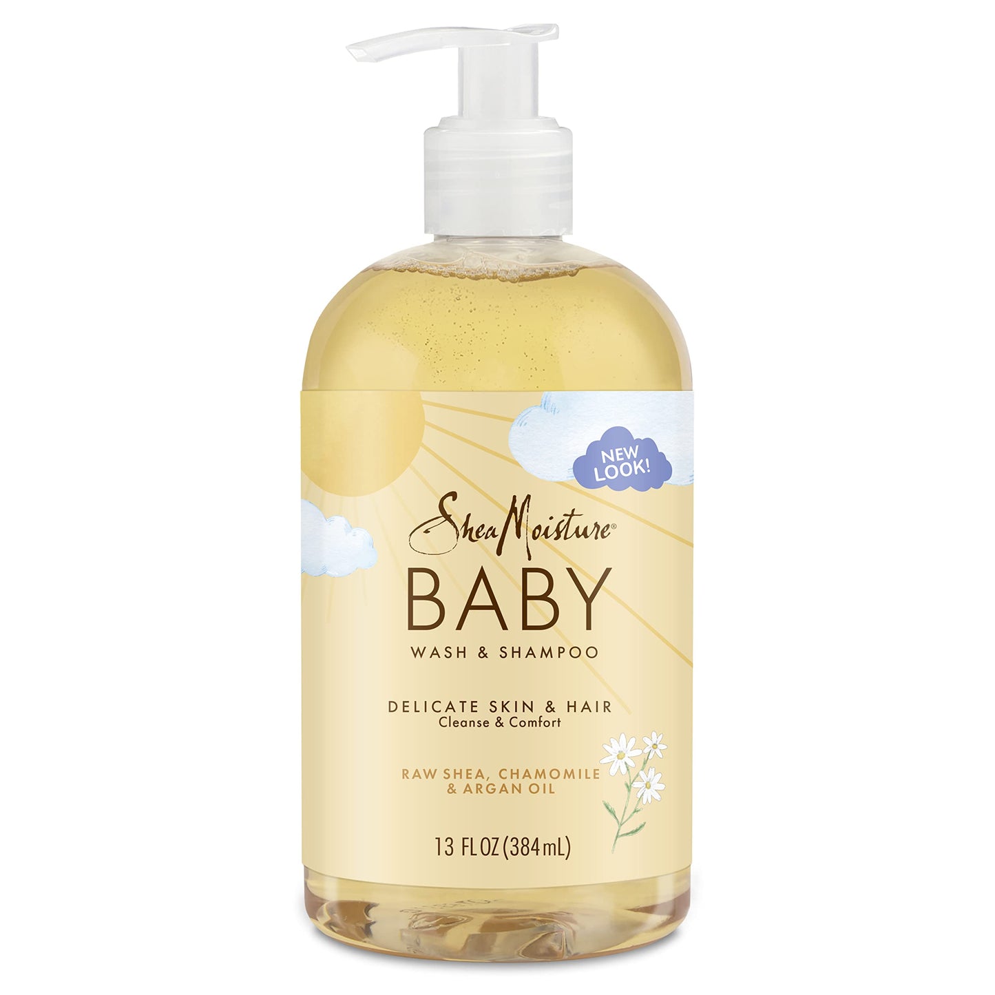 Raw Shea Chamomile & Argan Oil Baby Wash & Shampoo