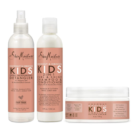 Coconut & Hibiscus Kids 2-In-1 Curl & Shine Shampoo & Conditioner