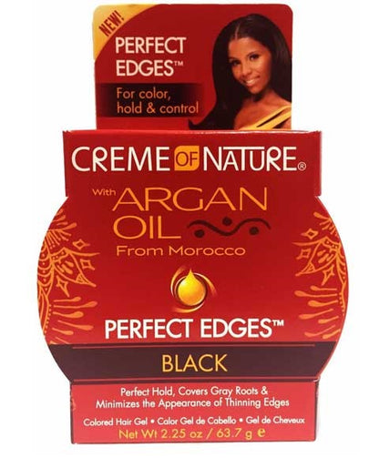 Argan oil from Morocco perfect edges extra firm hold