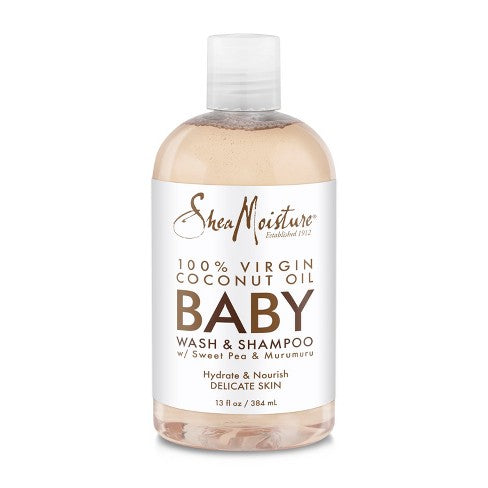 Shea Moisture 100% Virgin Coconut Oil Baby Wash & Shampoo