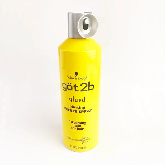 Glued blasting freeze spray