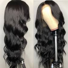 Human Hair 13x4 Lace Front Natural Wave Wig