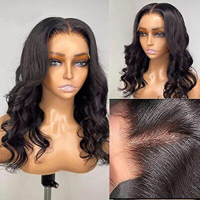 human hair 13x4 Lace Front Body Wave Wig