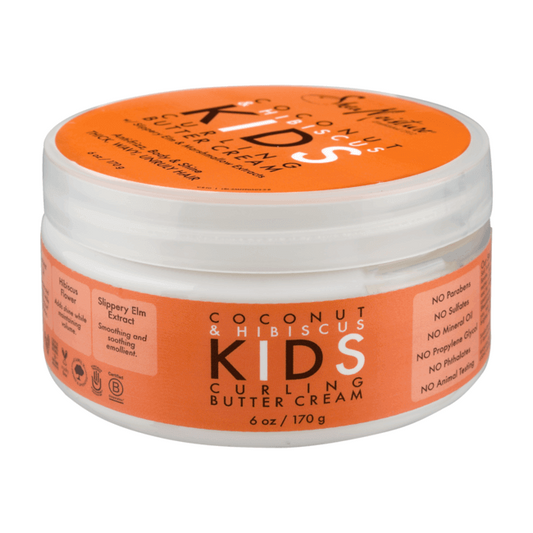 Coconut & Hibiscus Kids Curling butter cream